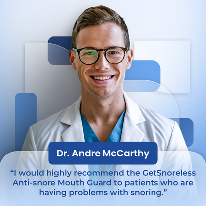 SnoreLess Guard’s Anti-Snore Mouth Guard+ by GetSnoreLessNight