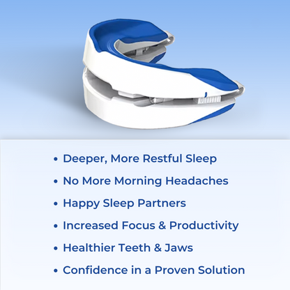 SnoreLess Guard’s Anti-Snore Mouth Guard+ by GetSnoreLessNight