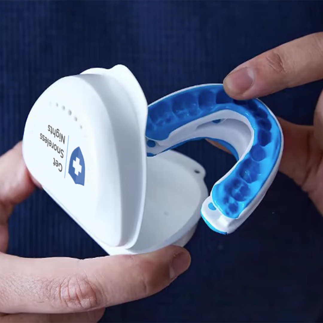 SnoreLess Guard’s Anti-Snore Mouth Guard+ by GetSnoreLessNight