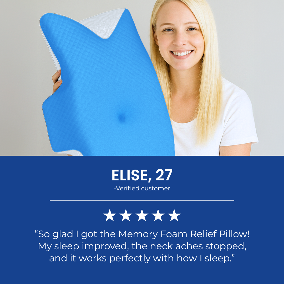 Memory Foam Relief Pillow™